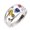 Silver, variant on zttd fashion follow your dreams ring rhinestone ring friend gift rings for women birthday gift for her silver colorful geometric hollow rhinestone ring size 6 10