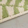 thumbnail image 6 of Mainstays Palms Tufted Floral Outdoor Rug, Green and Beige, 5'x7', 6 of 6