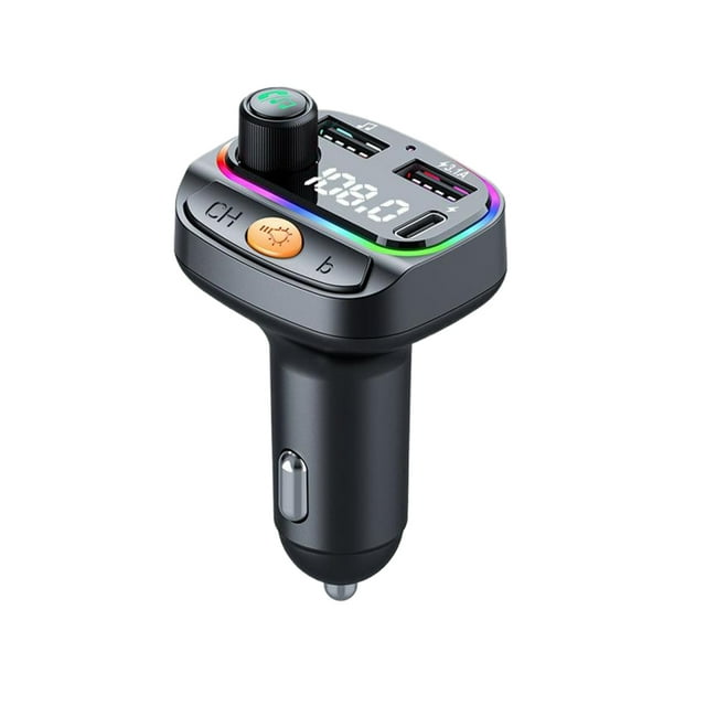 Xingzhi Efficient Output USB Car Charger FM Transmitter Bluetooth Hands-free USB Supports 3.1A Charging C2