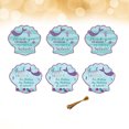 thumbnail image 2 of MasteelfCA 48PCS Mermaid Shape Paper Thanks Paper Tag for Party Birthday Party Gift Tags, 2 of 8