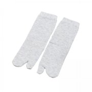amagogo 6xTabi Socks 2 Toe Flip Flop Socks for Indoor and Outdoor Shopping Backpacking gray