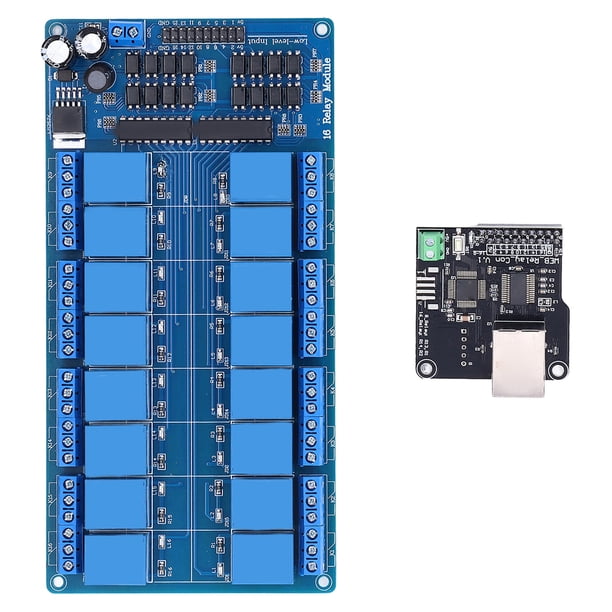 Módulo Controlador Ethernet, Conexión De Telecomunicaciones Control Remoto Controladores De Relé Ethernet Con Interfaz RJ45 Para Hogar Inteligente Para Aire Acondicionado ANGGREK Otros