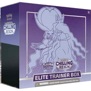 Pokemon Sword & Shield Chilling Reign SHADOW Rider Calyrex Elite Trainer Box (8 Booster Packs, 65 Card Sleeves, 45 Energy Cards & More)
