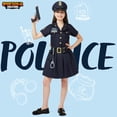 thumbnail image 2 of Disfraz de Spooktacular Creations, oficial de policía, niña de 10 a 12 años, 2 of 7