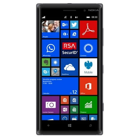 Nokia Lumia 830 RM-983 GSM Unlocked 4G Quad-Core Windows Phone w/ 10MP Camera - Black (Certified (Best Nokia Windows Phone)