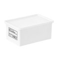 thumbnail image 1 of Dust-Proof Stackable Plastic Storage Container with Lid for Home Organization, Household Items Storage Box, 1 of 5