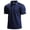 8602# Navy Blue, variant on Cadmus Mens Polo Shirts Quick Dry Short Sleeve Golf T Shirt Performance Moisture Wicking Casual Workout,8602,Dark Grey,M