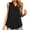 Black womens tops summer, variant on USSUMA Womens Tops Dressy Casual Summer Womens Tank Tops Loose Fit Summer Tops Casual Sleeveless Shirts V Neck Flowy Camisole Solid Color Tunic Blouses