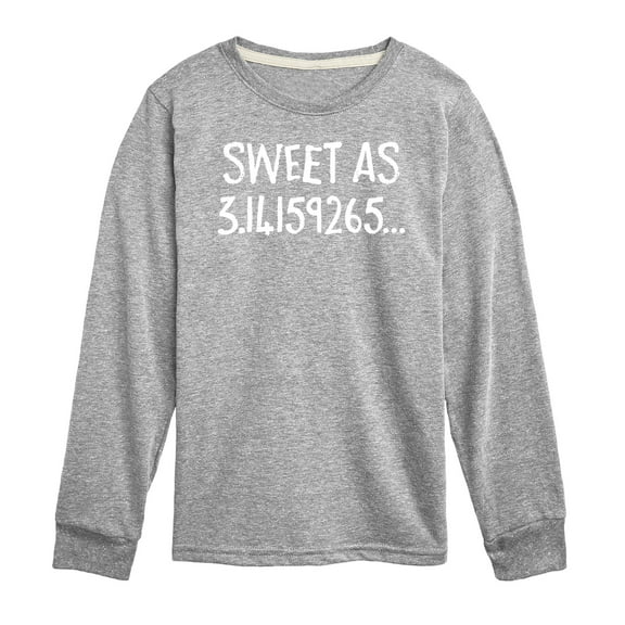 Instant Message - Sweet As 3 - Toddler & Youth Long Sleeve Graphic T-Shirt