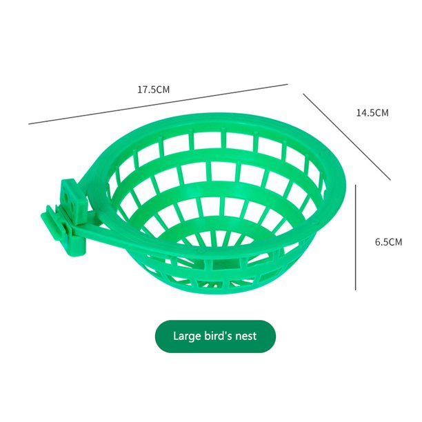 Jaula de plástico para canarios, jaulas decorativas, bandeja para huevos de pájaros, herramientas para incubar pájaros, accesorios para incubar pájaros