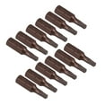 thumbnail image 5 of Uxcell 1/4" Hex Shank 1" Length T15 S2 Steel Security Torx Screwdriver Bit 12 Pack, 5 of 5
