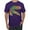 Purple, variant on Dean Russo Raptor Animal Lover Men's Graphic T-Shirt, Orange, X-Large