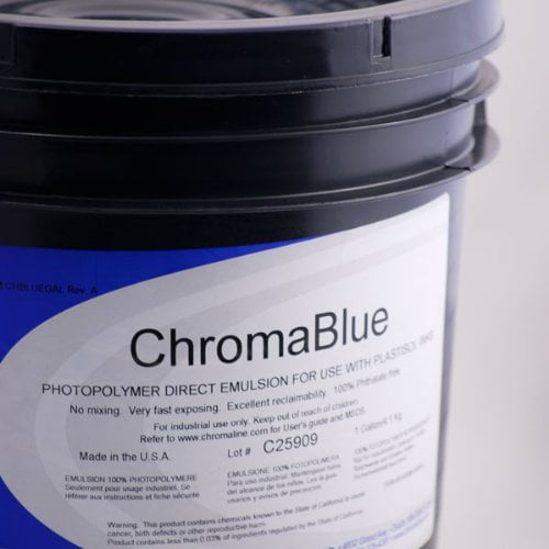 Chromaline ChromaBlue Photopolymer Emulsion for Screen Printing (Quart