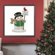 thumbnail image 4 of Pintura de diamante 5D DIY Taladro parcial con forma especial Muñeco de nieve de Navidad 30x30cm, 4 of 9