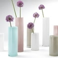 thumbnail image 4 of Jamie Young Co Gwendolyn Coastal Glass Hand Blown Vases in Gray (Set of 3), 4 of 18