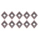 thumbnail image 5 of Insertos de corte de hoja de carburo sólido para torneado de torno CNC (10 piezas, CCMT060204‑6018), 5 of 10
