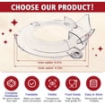 thumbnail image 4 of Removable Pouring Splash Guard for 4.5-5 Quart Tilt-Head Stand Mixer Bowl, Foldable Mixer Lid Cover, Dishwasher Safe Mixer Accessory, 1 Pack, 4 of 7