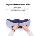 thumbnail image 6 of Enhance Your Sitting Experience: Ergonomic Memory Foam Wedge Cushion for Buttocks & Lower Back Support, Lightweight & Durable, 6 of 17