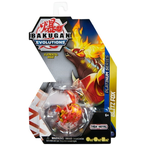 Bakugan Evolutions Platinum Blitz Fox (Elemental Rare)
