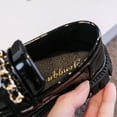 thumbnail image 5 of FLMEI Toddler Baby Girls Princess Shoes Spring Flats Single Shoes Wedding Dress Shoes Girls Black Small Leather Shoes for Little Big Kid, 5 of 9