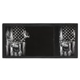 thumbnail image 4 of CHAQLIN Polyester Trifold Card Wallet with Waterproof Protective Toddler Wallets for Travel, Deer American Flag Print Kids Trifold Wallet, 4 of 7
