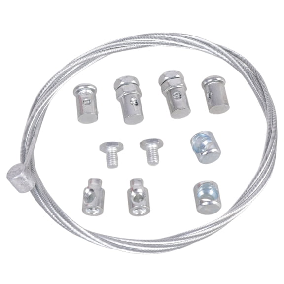 Universal Motorcycle Emergency Brake Clutch Cable Repair Kit with Strong Metal Construction For Bike Models