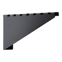 Eaton Tripp Lite Series SmartRack Heavy-Duty Wall Bracket for 150-450 mm Wire Mesh Cable Trays - Cable tray mounting bracket - wall mountable - black - for P/N: SR2POSTDP12HD, SR2POSTDP24HD, SRWB18410X2STR, SRWB6210STR10, SRWB6410STR10