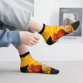 thumbnail image 2 of Pofeuu The Chicken Family Print 30cm Socks, Adult Running Hiking Socks for Youth and Adult, 2 of 7