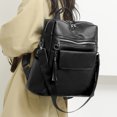 thumbnail image 3 of Bolsa Mochila informal para mujer, de gran capacidad, para ocio, suave, para trabajo al aire libre, 3 of 4