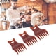 thumbnail image 1 of Peine Con Textura De Dientes Anchos, Peine De Dientes Anchos Para Desenredar El Cabello Con Dientes Brillantes Ergonómicos Compactos Retro Para Salón, 1 of 7