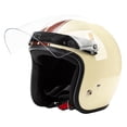 thumbnail image 2 of Lente de Visera Protectora Abatible Hacia Abajo Zulema 2 Piezas Casco Abierta Motocicleta Visera de cascos de moto, 2 of 8