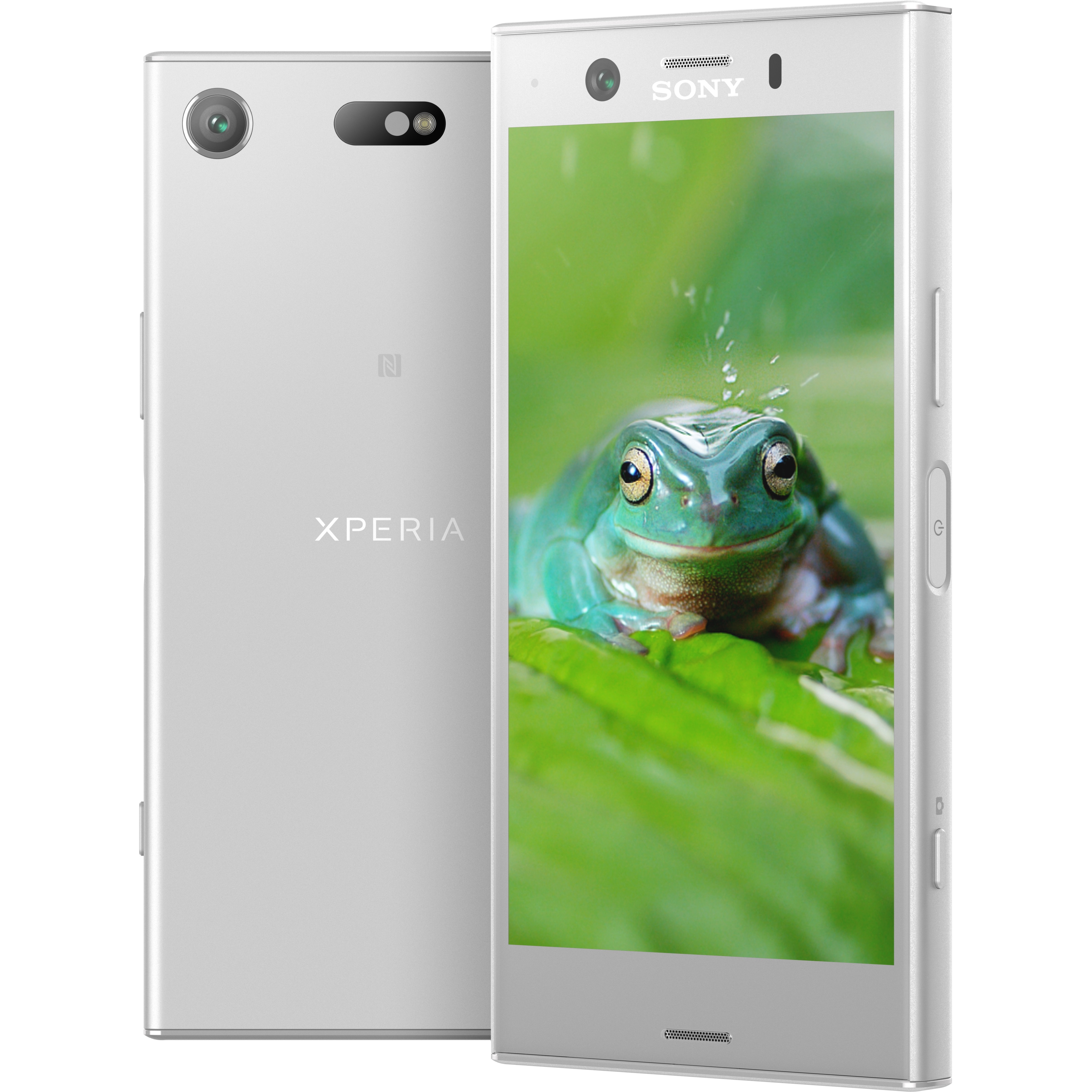 Sony Xperia Xz1 Compact 32 Gb Smartphone 4 6 Lcd Hd 1280 X 7 4 Gb Ram Android 8 0 Oreo 4g White Silver Walmart Com Walmart Com
