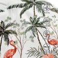 thumbnail image 3 of Balery Flamingo Palm Trees Gorra de béisbol de tamaño ajustable para correr, entrenar y actividades al aire libre. Gorra de papá para todas las estaciones., 3 of 6