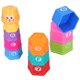 thumbnail image 3 of Juego De Juguetes De Construcción Para Bebés, Letras De Plástico Que Aprenden Tazas Apilables Seguras, Juguete Educativo Interactivo Para 6 Meses Arriba ANGGREK Stacking Cups Toy, 3 of 8