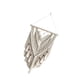 thumbnail image 3 of Tapiz tejido en macramé,Tapiz de pared tejido en macramé para decoración del hogar,Decoraciones de pared boho para sala de estar,dormitorio,guardería,Tapiz tejido con manta,arte, 3 of 8