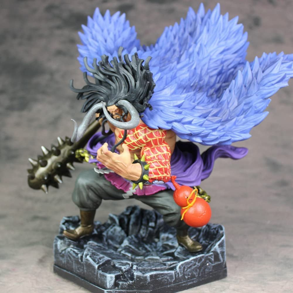 New Four Emperors Kaido GK ver 30cm/11.7inch Character Anime Statue Figure Desktop Ornament Popular Decorations Fan Souvenirs Creative Gift Collection