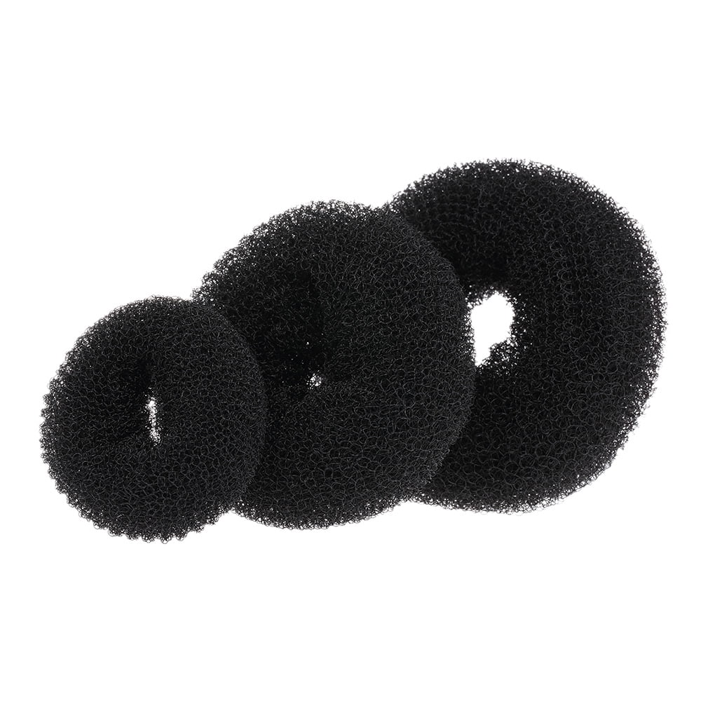3PCs New Fashion Women Lady Shaper Donut Bun Maker Hair Ring Accessories Styling Tool S/M/L