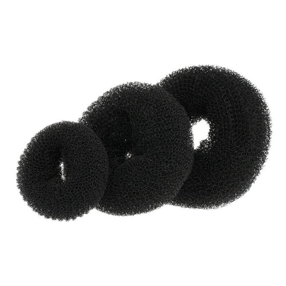3PCs New Fashion Women Lady Shaper Donut Bun Maker Hair Ring Accessories Styling Tool S/M/L