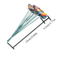 thumbnail image 3 of 25Pcs Metal Butterfly Garden Stakes - 9.84in Weatherproof Flower Pot Markers, Outdoor Yard Decor, Colorful Lawn Plant Markers, BendableDesign​​, 3 of 6