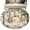 Off-White, variant on Round Rugs 7Ft, Spring Forest Animals Round Area Rug Washable Indoor Throw Carpet, Floral Botanical Trees Grey Wooden Large Non Slip Circle Rug for Dining Room Playroom Home Decor Aesthetic