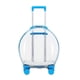 thumbnail image 2 of Bolsa de Transporte con Ruedas perfecl Bolsa de Burbujas para Mascotas Azul, 2 of 8