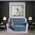 thumbnail image 1 of CHOK 2024 Housse de Sofa Réversible Résistante à l'Eau Protège-Meubles Housses de Canapé pour Animaux Smart Leaf Sofa Surdimensionné Noir, 1 of 3