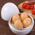 thumbnail image 4 of TuseyRxln Egg Pod   Microwave Egg Boiler Cooker Egg Steamer Cooks Eggs, 4 of 6