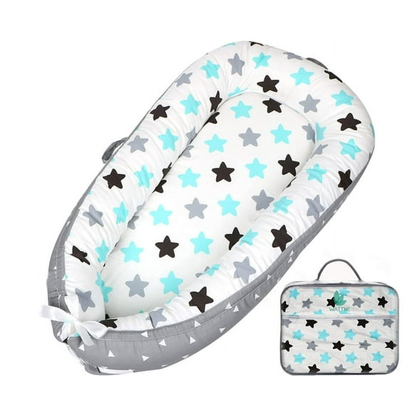 Boys and Girls Lounger for Cover ,Breathable & Portable Boys and Girls Lounger - Adjustable Lightweight Floor Seat for Travel( Blue Star)