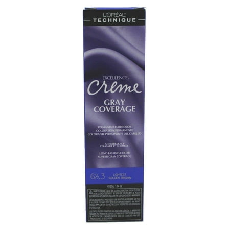 Loreal Excellence Creme Color #6 1/2.3 Lghtest Gldn Brwn 1.74 Ounce (51Ml) (6 Pack)