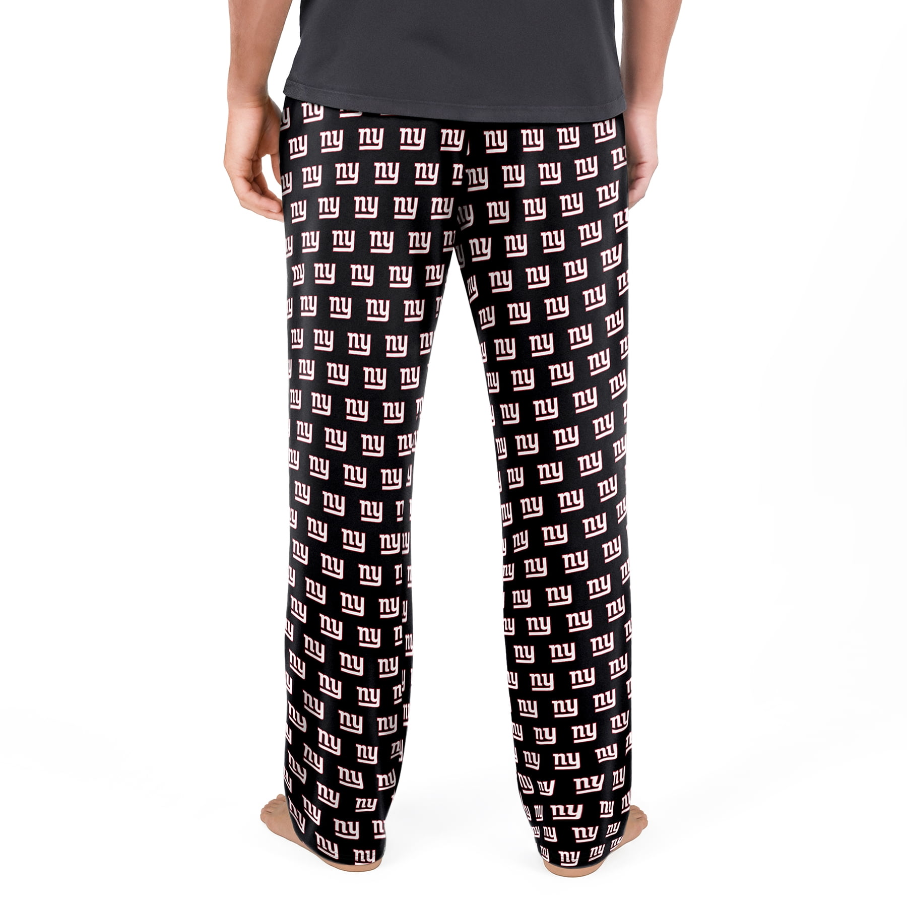 NFL Mens New York Giants All Over Print Pajama Pants