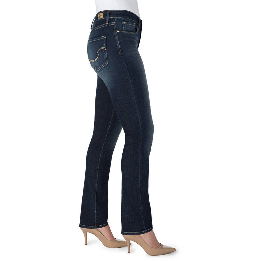 levi signature totally shaping slim straight jeans
