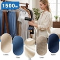 thumbnail image 5 of Garment Steamer for Clothes, 1500W Handheld Steamer with 300ml Tank, Fast 20s Heat Up Portable Steamer for Travel & Home, Black, 5 of 8