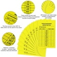 thumbnail image 3 of 50 Pcs Étiquettes d'Inspection Mensuelles pour Extincteur Enregistrement 4 Ans Étiquettes de Maintenance Recharge et Enregistrement d'Inspection Jaune pour Extincteurs Intérieurs Extérieurs, 3 of 7