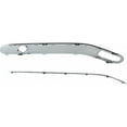thumbnail image 2 of For Mercedes-Benz C240/C320 2001 2002 2003 2004 2005 Bumper Impact Strip Passenger Side | Front | Outer | W/ Avantgrade/Elegance | Painted W/ Chrome Molding | MB1059104 | 23-7427R-OSH, 2038852221, 2 of 5